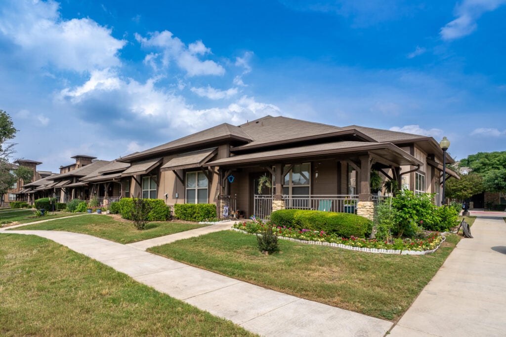 Modern Exterior Housing at Senior Living Apartments San Antonio