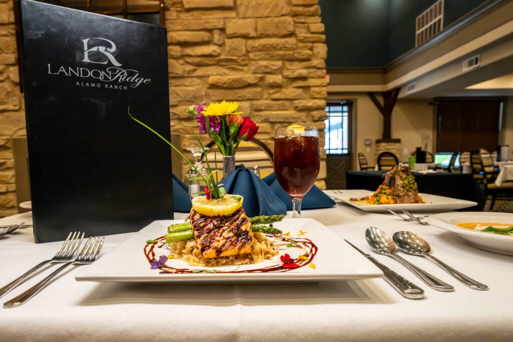 Fine Dining Presentation for Seniors at San Antonio Independent Living